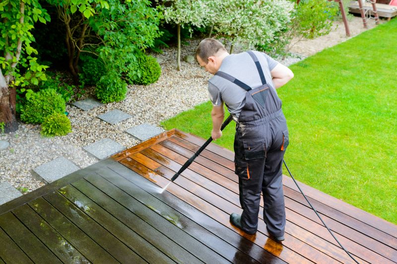 Deck Pressure Washing