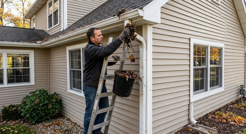 Downspout Blockage Removal in Baltimore, MD