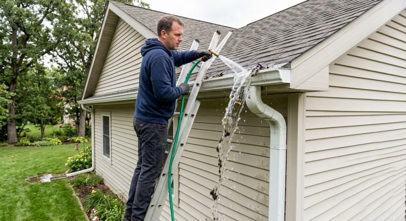 Downspout Cleaning in Annapolis, MD