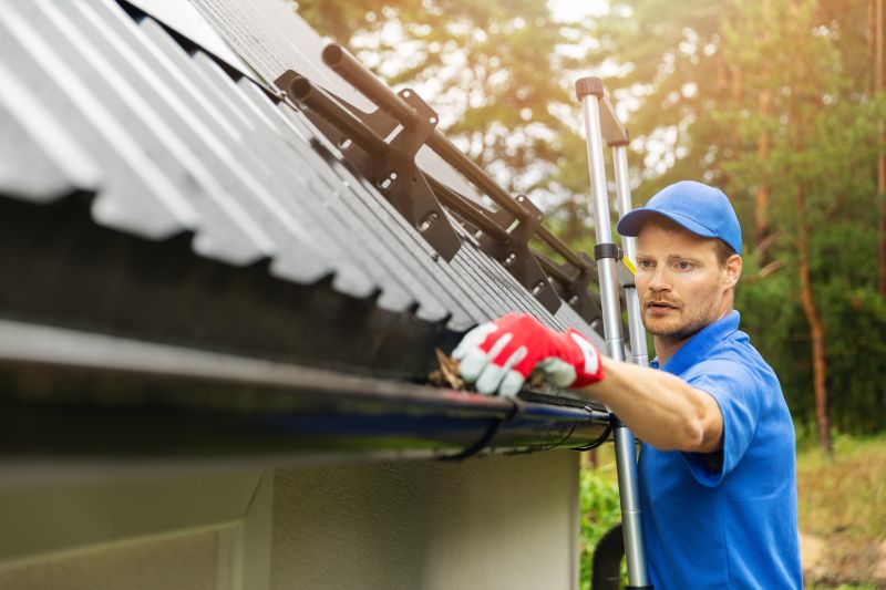 Rain Gutter Clearing in Richmond, VA
