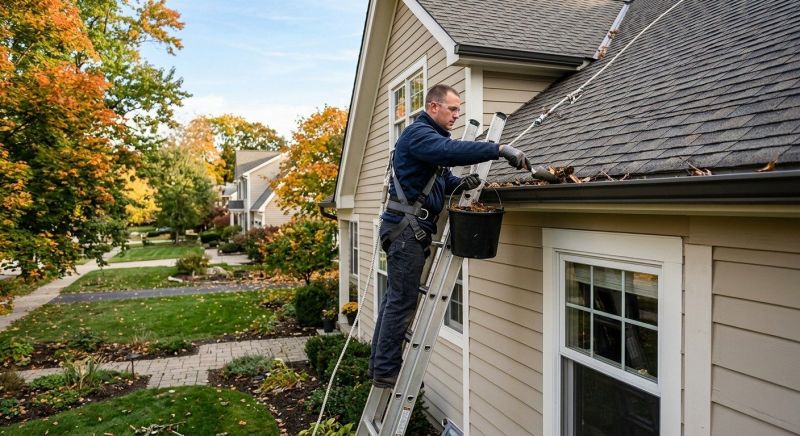 Roof Gutter Cleaning in Frederick, MD