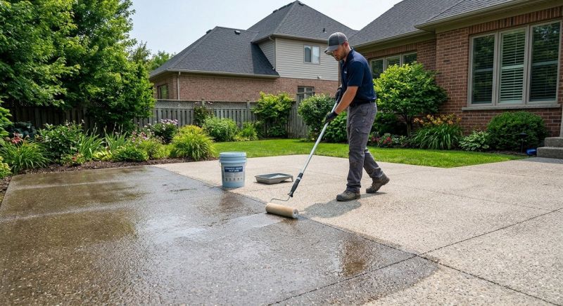 Sidewalk Concrete Sealing in Tacoma, WA