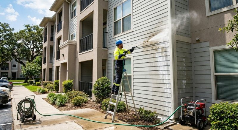 Exterior Floor Cleaning Service